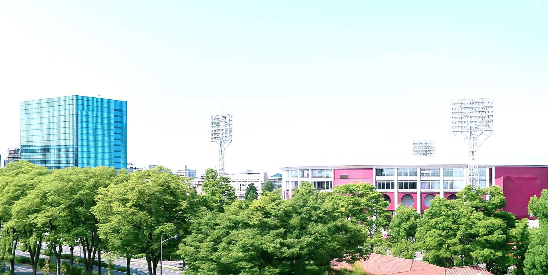 DX推進・ICT活用・地方創生を支援する株式会社meguruの公式サイトトップビジュアル（仙台宮城の街並み）